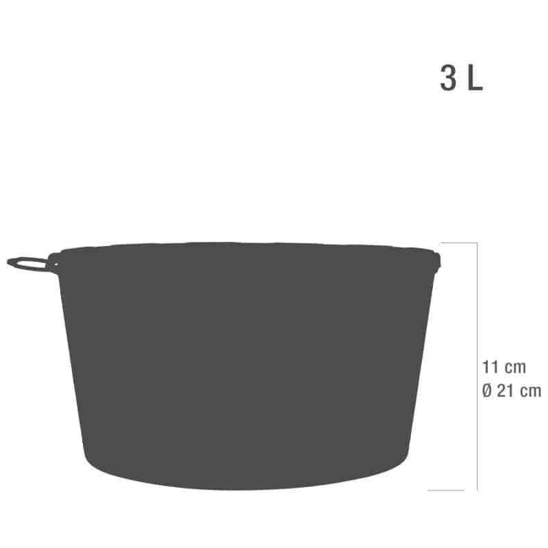 3-liters Eco Line Sharps-beholder