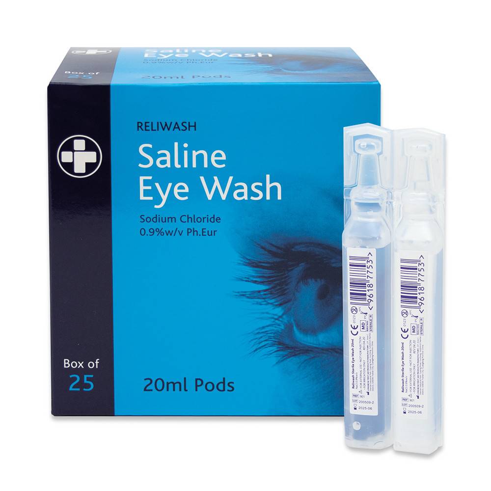 Reliwash Saline Øyeskyll 20ml