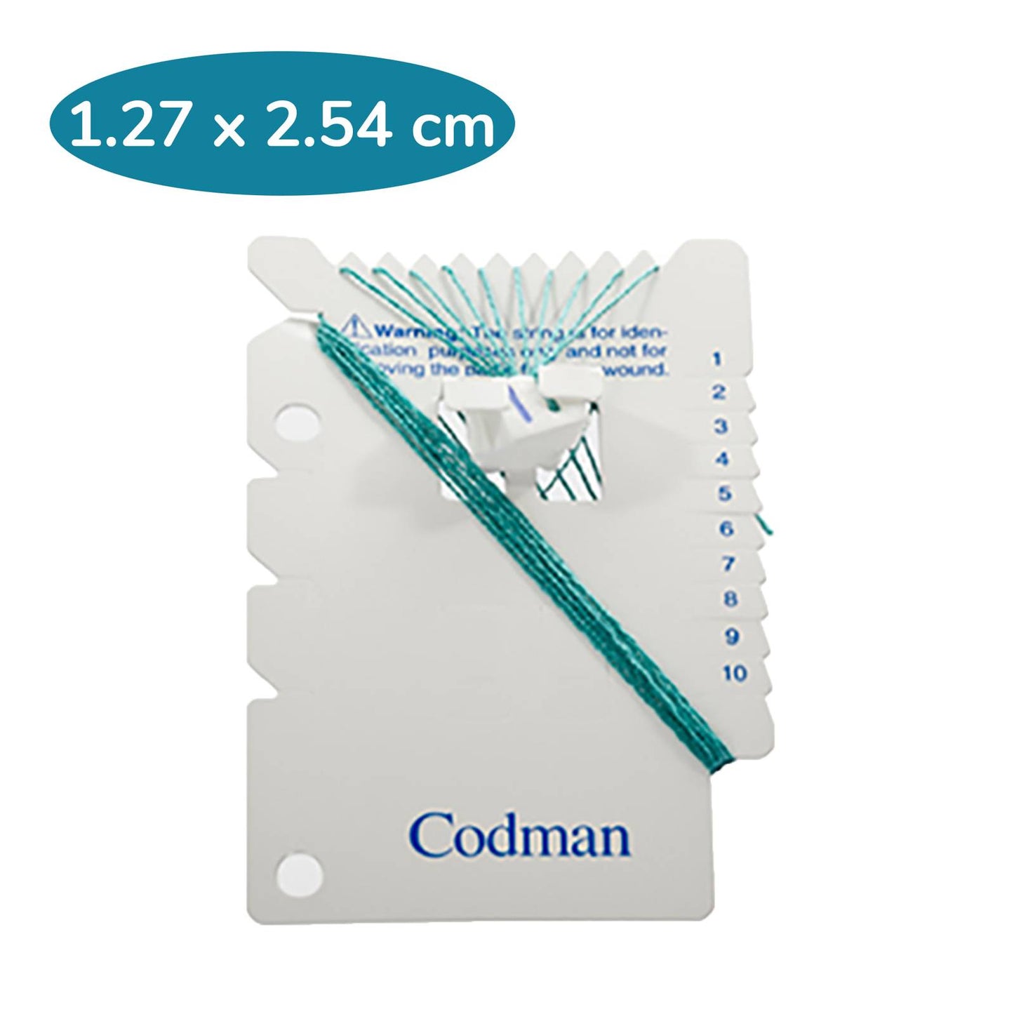 1,27 cm x 2,54 cm Codman Sterile Neuro Surgical Patties