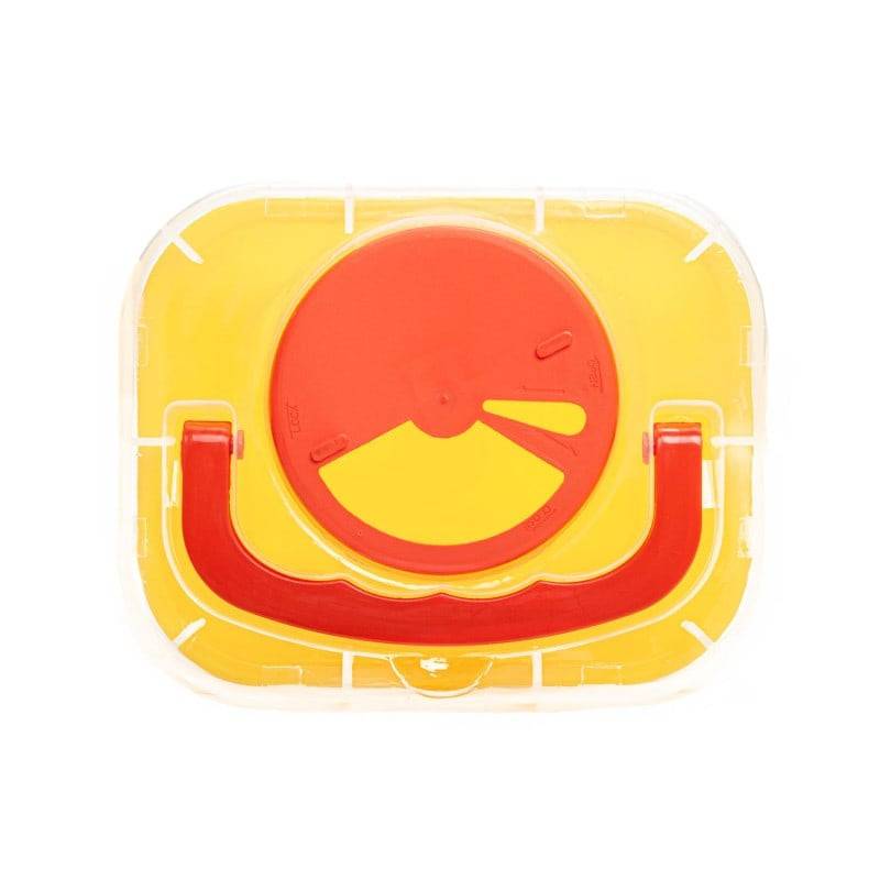 5 liter Teqler gul skarpe avfallsboks