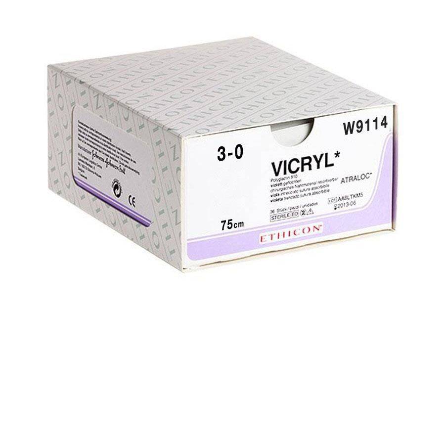 75 cm Ethicon Vicryl Fiolett sutur