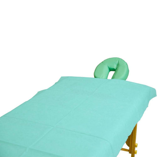 70 x 200 cm Mint Disposable Sheets for Exam Tables Pack of 25