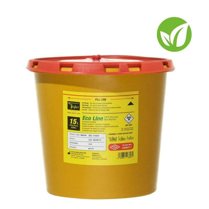 1,5 liter Eco Line Sharps bin