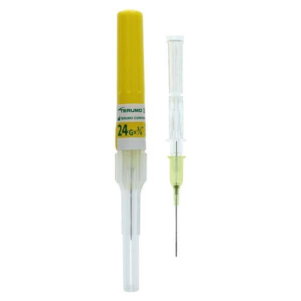 24g 3/4 tommer Terumo Surflash IV kateter 15ml/min