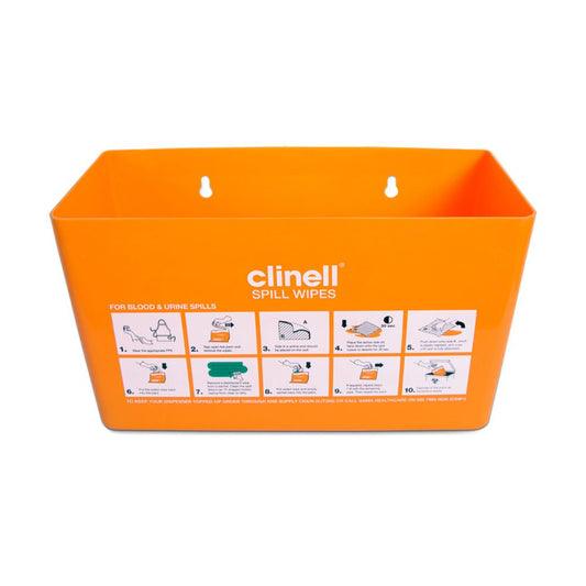 Clinell Orange Spillservietter Dispenser