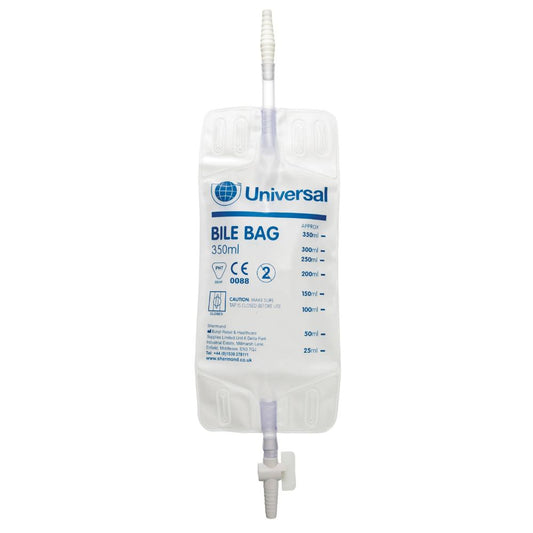 350 ml sterile galleoppsamlingsposer med Ryles/Kehrs-kobling