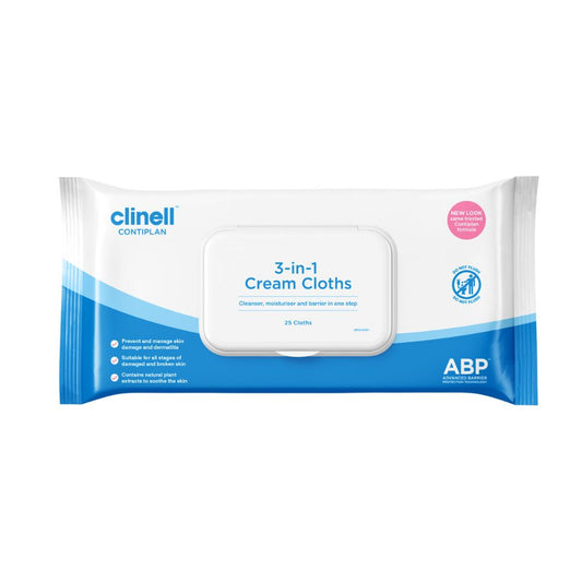 Clinell Contiplan Wipes Pakke med 25 stk