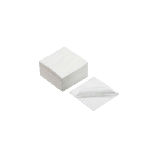 10 cm x 10 cm 4-lags Sofsorb ikke-vevde vattpinner Pakke med 200