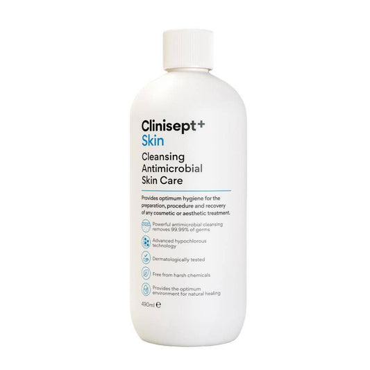 Clinisept+ Plus Hudrens Antimikrobiell Hudpleie 490ml