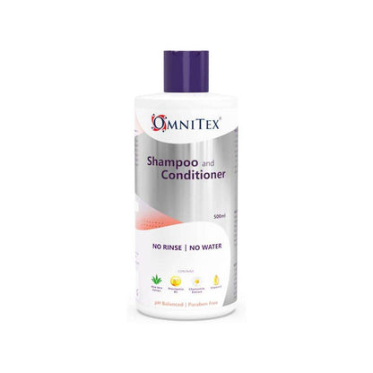 Omnitex 500ml Rinse Free Sjampo og Balsam