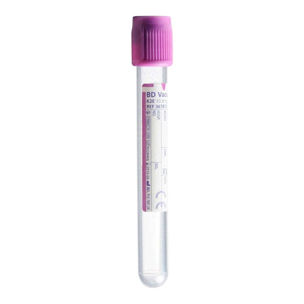 BD Vacutainer 6ml K2E EDTA lavendel blodprøvetakingsrør