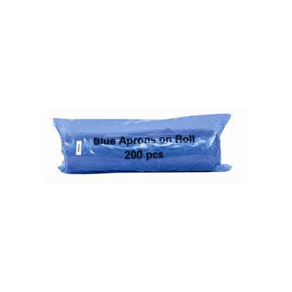 Blue 11mu PRO Polythene Disposable Aprons Pack of 200