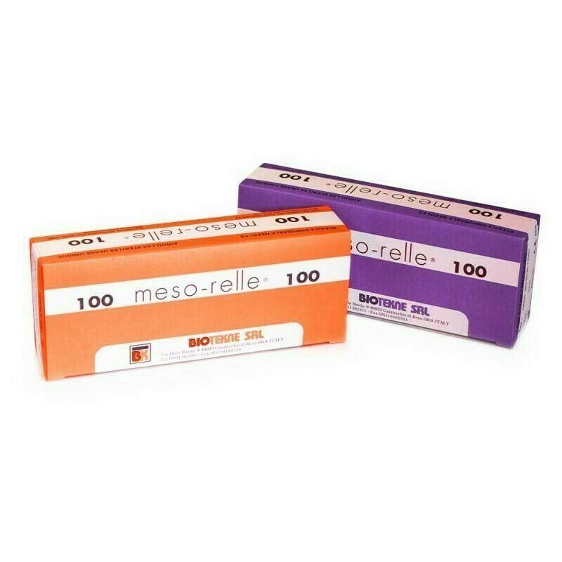 Meso-relle 30g Yellow 12mm Meso-relle Mesotherapy Needle UKMEDI UK Medical Supplies