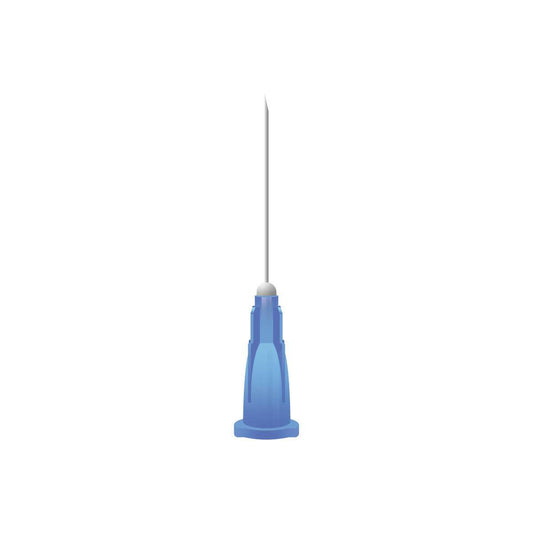 23g blå 1 tommers BD Microlance-nåler