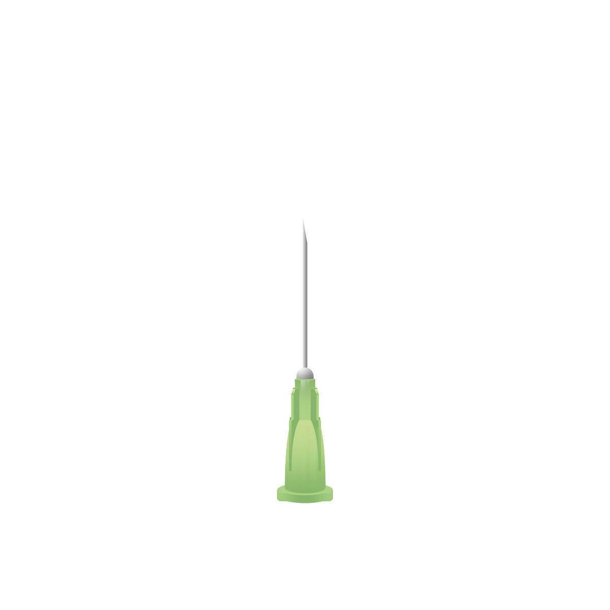 21g grønne 1-tommers BD Microlance-nåler