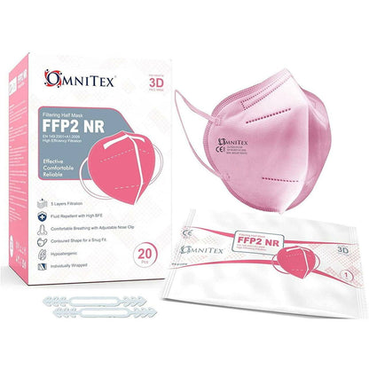 FFP2 Masker x 20 - Rosa