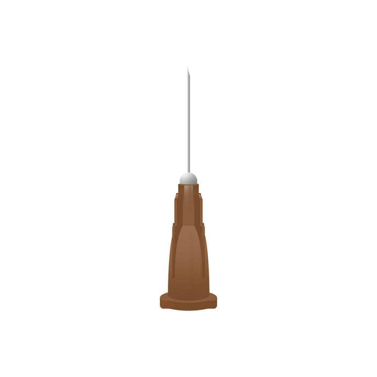 26 g brune 5/8 tommers BD Microlance-nåler (16 mm x 0,45 mm)