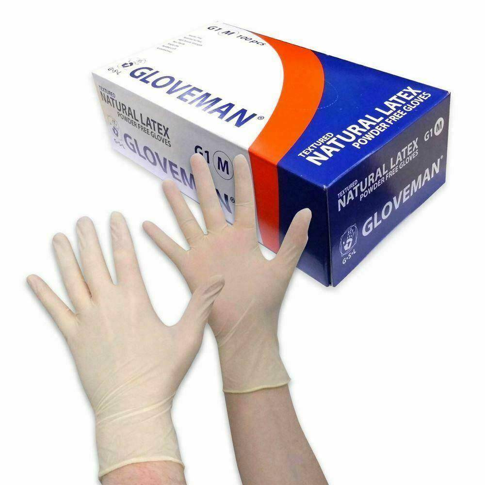 Gloveman Latex Powder Free Gloves UKMEDI UK Medical Supplies