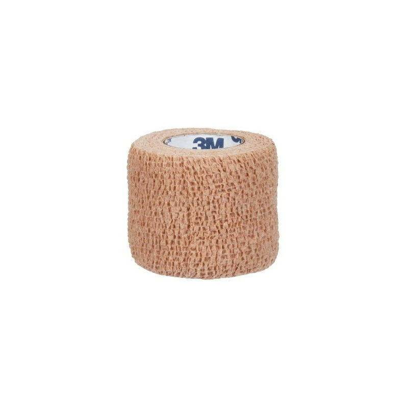 3M Coban Self-Adherent Bandage - Flesh - 5cm x 4.5m 1582 UKMEDI.CO.UK