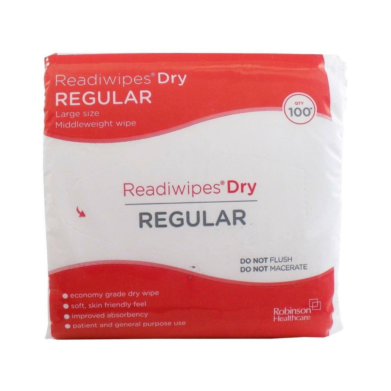 Readiwipes Dry Regular Large 100-tallet