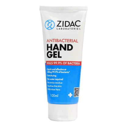 Zidac 70% Alcohol Hand Gel - 100ml Tube ZIDAC100TUBE UKMEDI.CO.UK