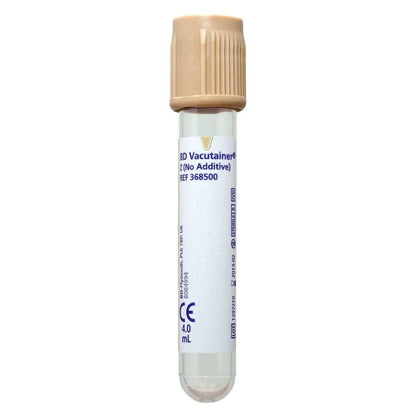 BD Vacutainer 4ml Tube for Urinalyse Beige Topp