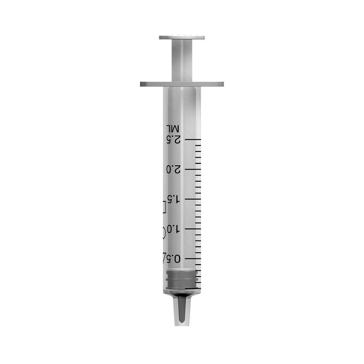 2,5 ml Redusert Dead Space-sprøyte Luer Slip