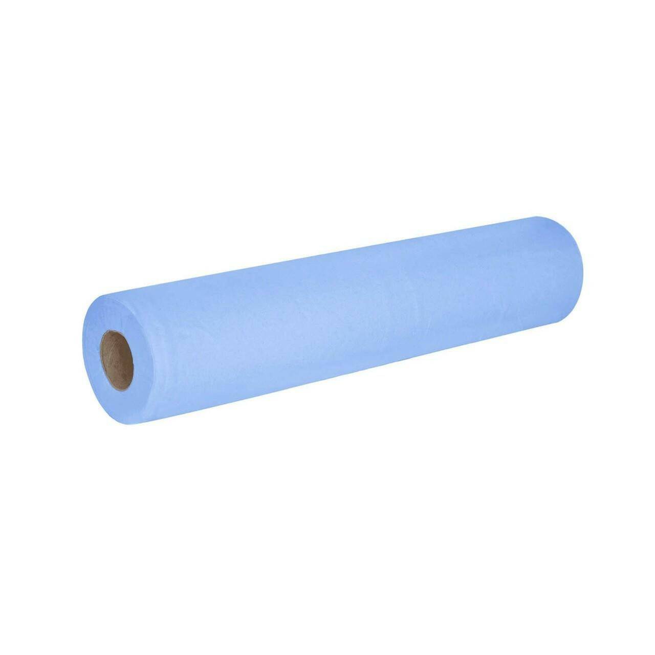 2-lags Essentials Blue Hygiene Couch Roll - 40m x 500mm