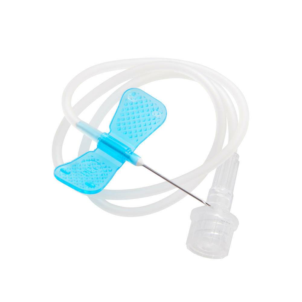 23g 3/4 inch Butterfly Winged Infusion Set PSV-23-ET-ICU UKMEDI.CO.UK