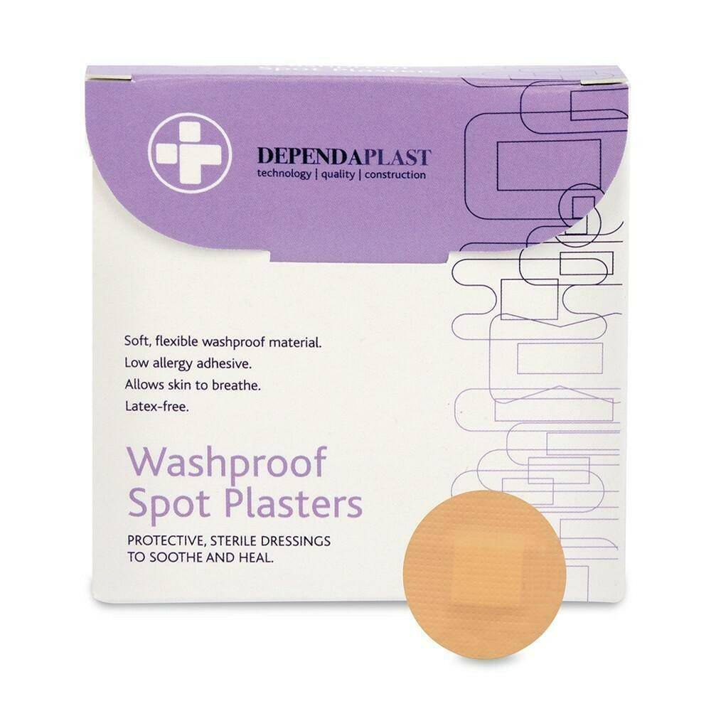 Dependaplast Washproof Spot Plaster - 2,2 cm x 100