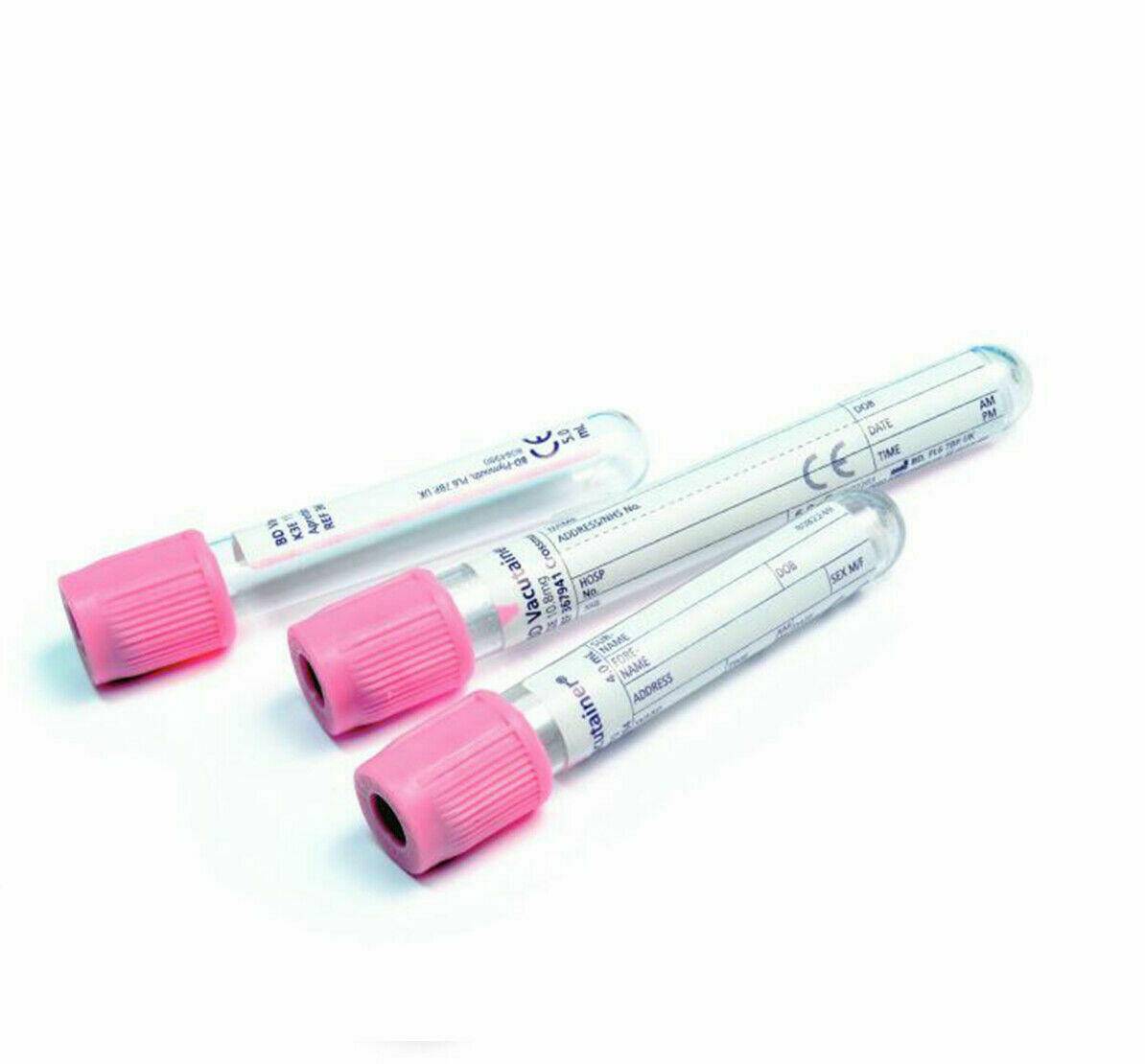 BD Vacutainer 6ml K2E EDTA rosa blodprøverør