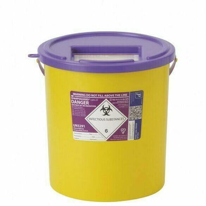 22 liters Sharpsguard Purple Cyto Sharps bin