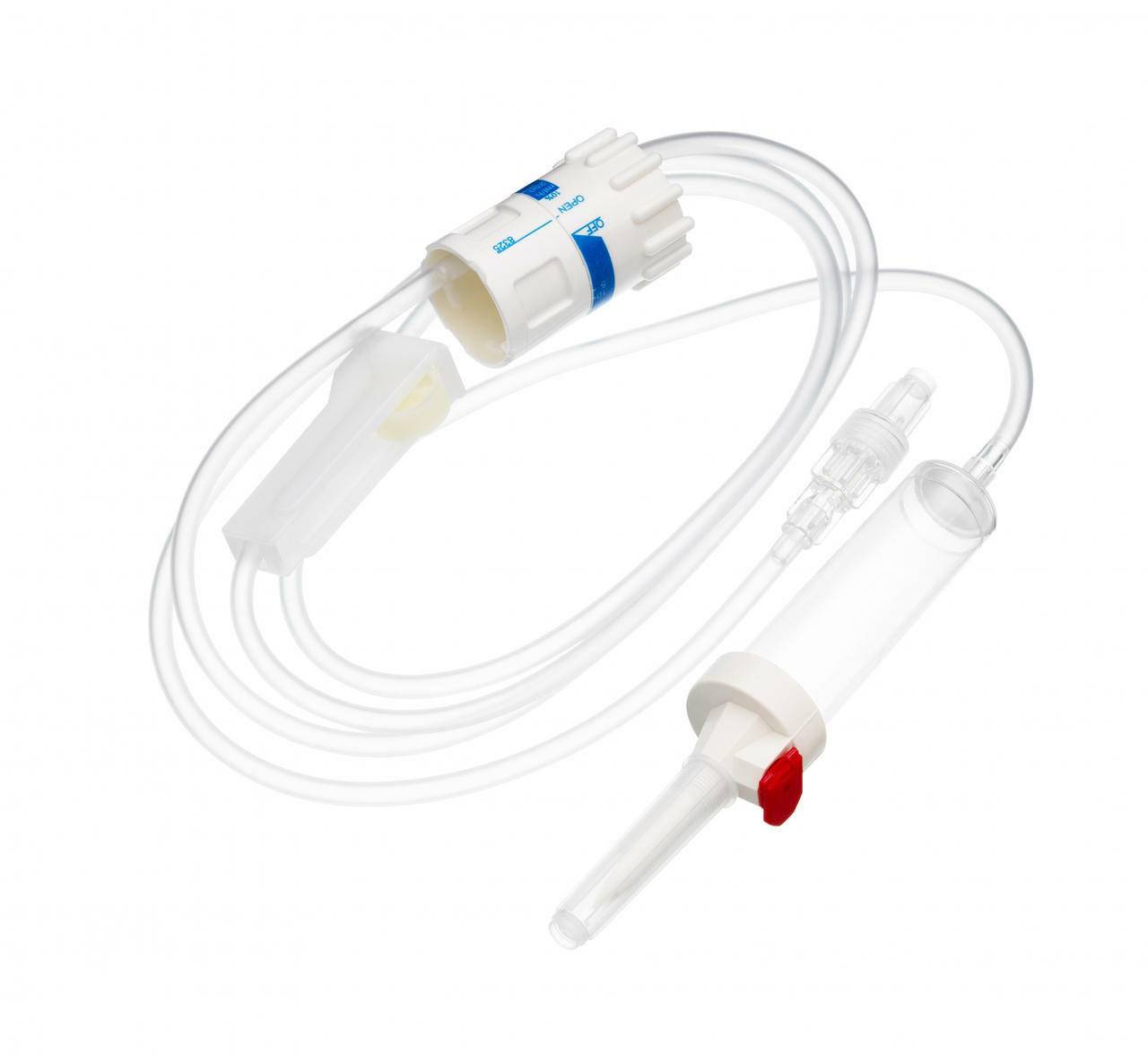 BD Alaris Gravity Infusion Set with Precision Flow Controller Rotating/Single Scale 03508079270 UKMEDI.CO.UK