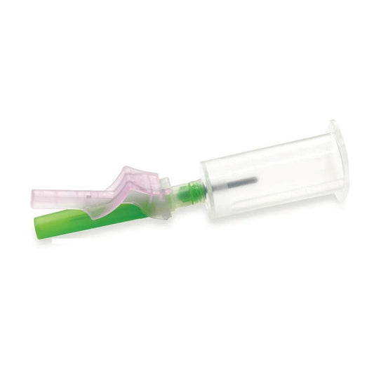22 g 1,25 tommer BD Vacutainer Eclipse Blood Collection-nål med forhåndsmontert holder