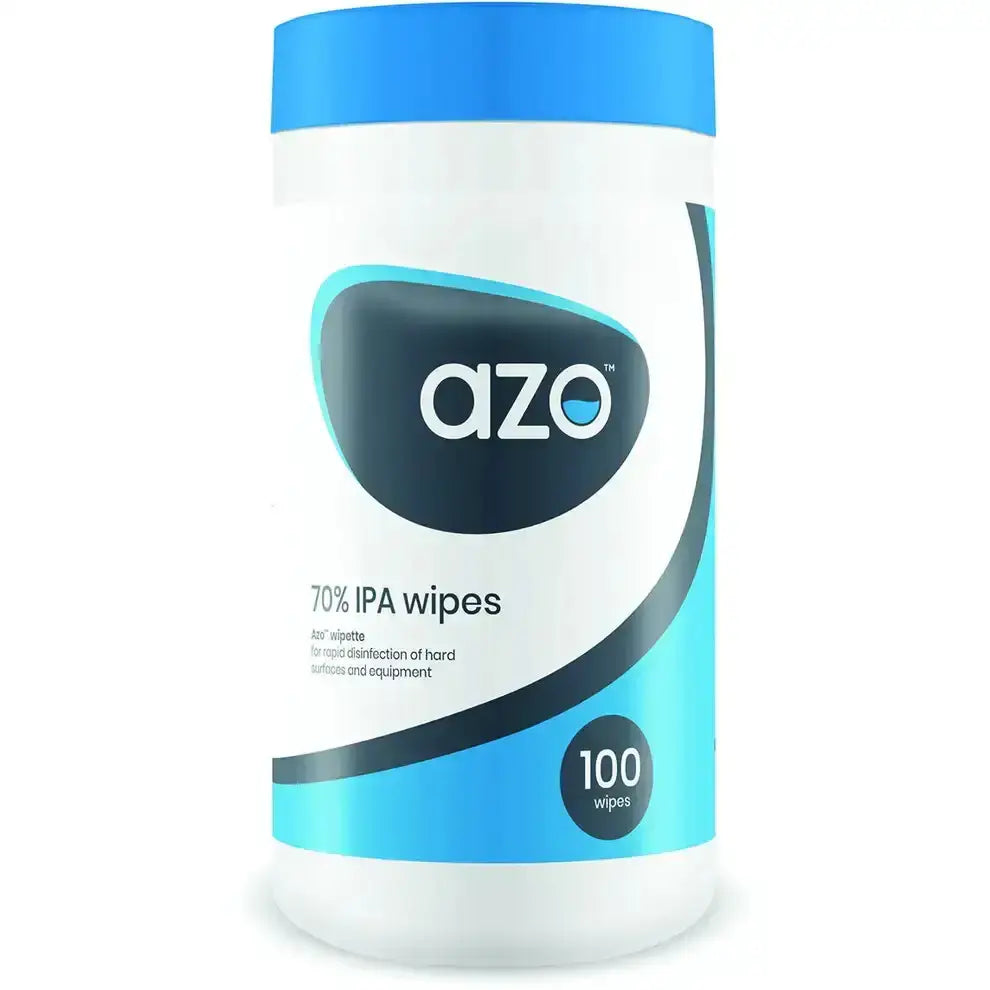 Azo 70% IPA-servietter Tube med 100 servietter