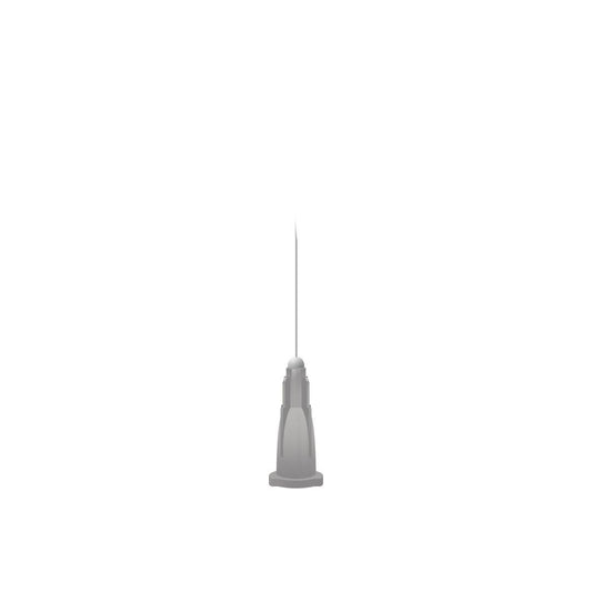 27 g grå 3/4 tommers BBraun stericanåler (0,4 mm x 20 mm)
