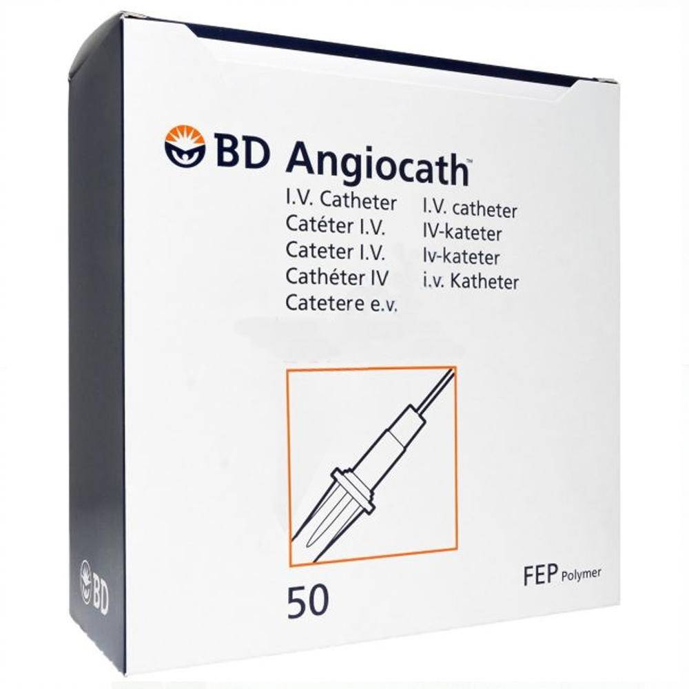 16g BD Angiocath I.V. Kateter 1,8 tommer 147ml/min