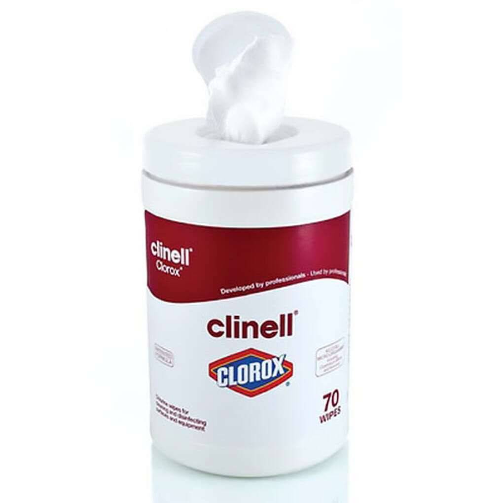 Clinell Clorox Wipes Tub på 70