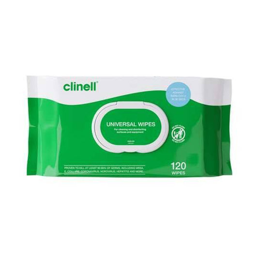 Clinell Universal Wipes Pack of 120 - UKMEDI