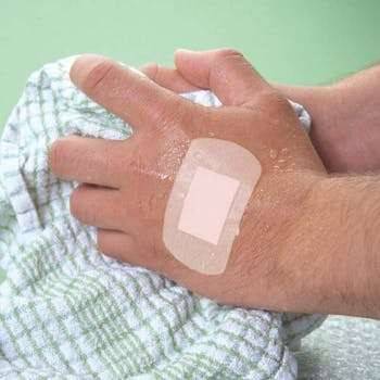 Assortert vaskfast plaster 5 størrelser Eske med 100 stk