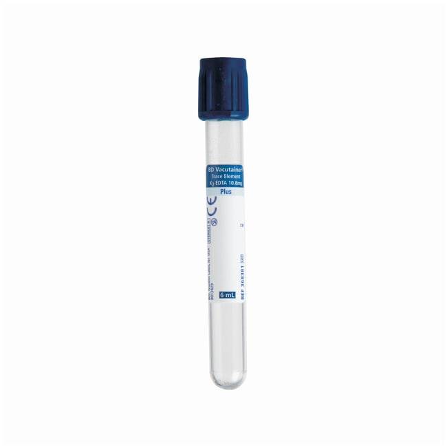 BD Vacutainer Sporelement 6ml K2 EDTA blodprøverør