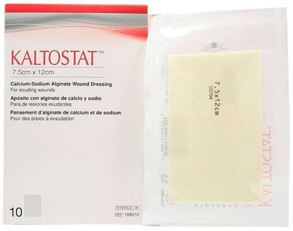 Kaltostat Alginatdressing 7,5cm x 12cm