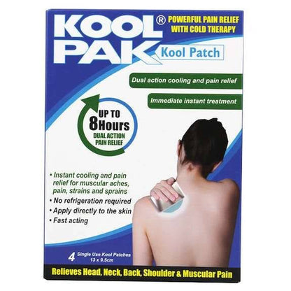 KoolPak Cooling Patch 4 pakke