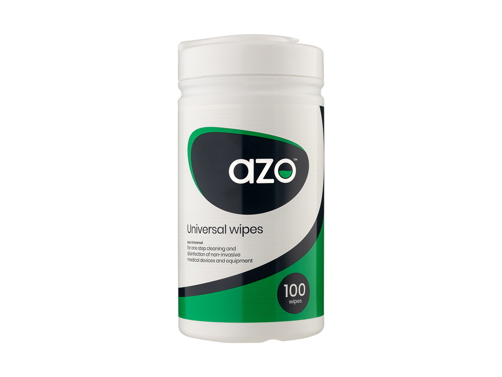 Azo Universal rengjørings- og desinfeksjonsservietter 100 servietter