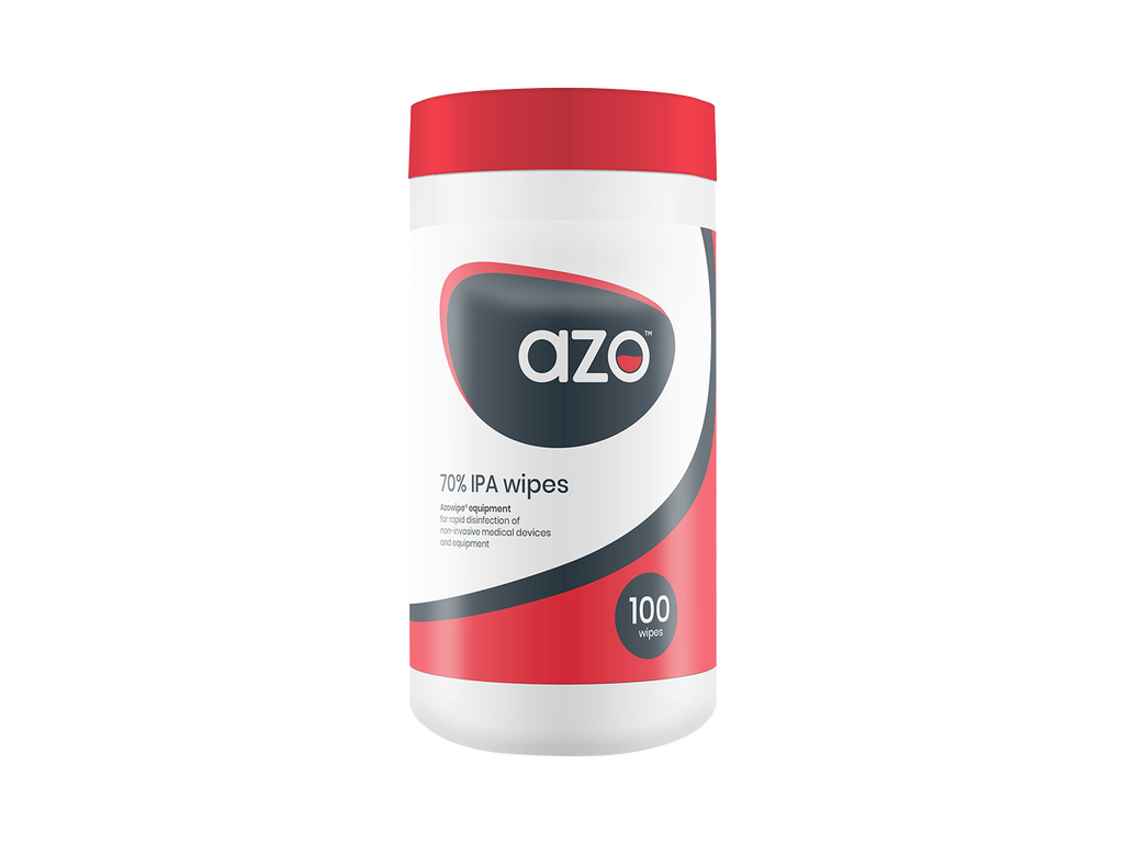 Azo 70% IPA desinfeksjonsservietter CE 100 servietter