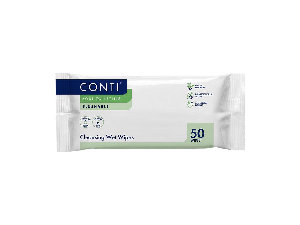 Conti Post Toileting Store våtservietter Duftfri 50 våtservietter