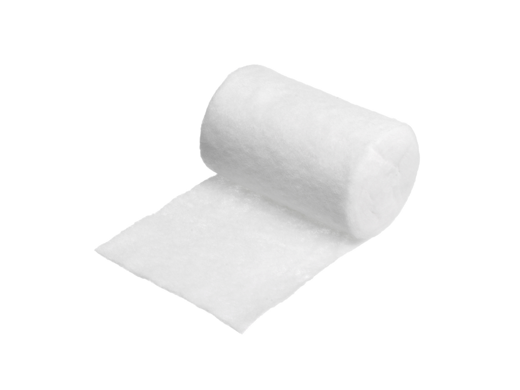 10cm x 3,5m Ultra mykt lag 1 myk polstringsbandasje