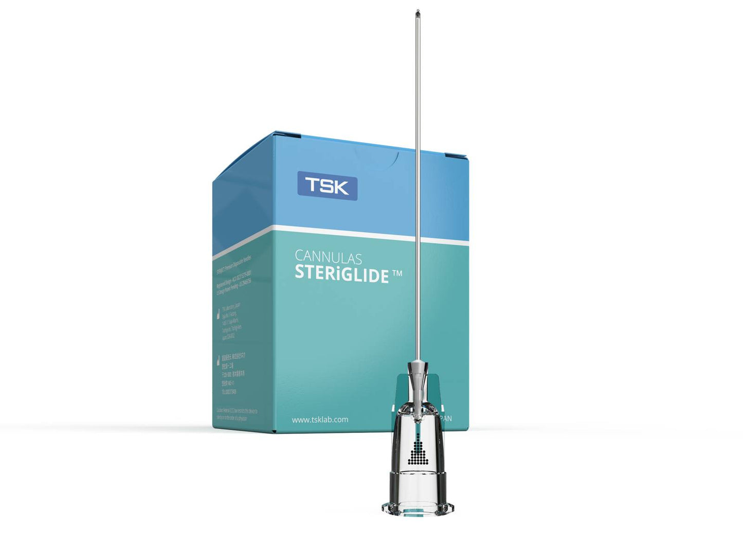 27g 1.5 inch (38mm) TSK STERiGLIDE Cannula