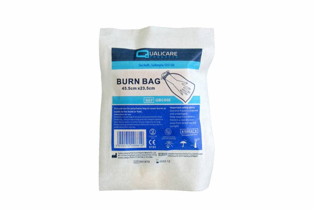 Burn Bag - Steril bag for å dekke brannskader på hender eller føtter