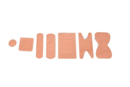 Vaskesikre plaster 10 assorterte